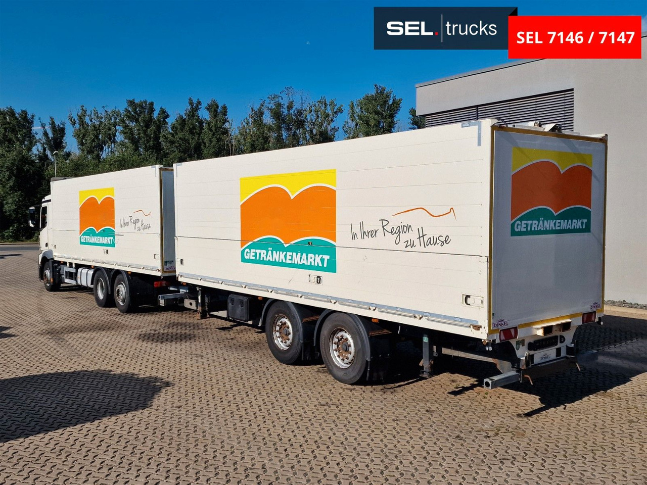Camion pour le transport de boissons Mercedes-Benz Actros 2543 / Retarder / Lenkachse / Liftachse: photos 7