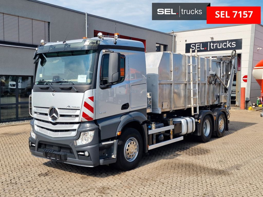 Mercedes-Benz Actros 2545 / Tierkadaver / mit Waage - Camion benne: photos 1 Mercedes-Benz Actros 2545 / Tierkadaver / mit Waage - Camion benne: photos 1