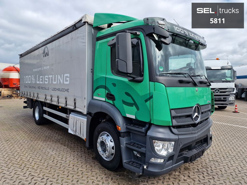 Mercedes-Benz Antos 1830L 4X2 Mercedes-Benz Antos 1830L 4X2 / ideal für Stahltransporte - Camion à rideaux coulissants: photos 4 Mercedes-Benz Antos 1830L 4X2 Mercedes-Benz Antos 1830L 4X2 / ideal für Stahltransporte - Camion à rideaux coulissants: photos 4