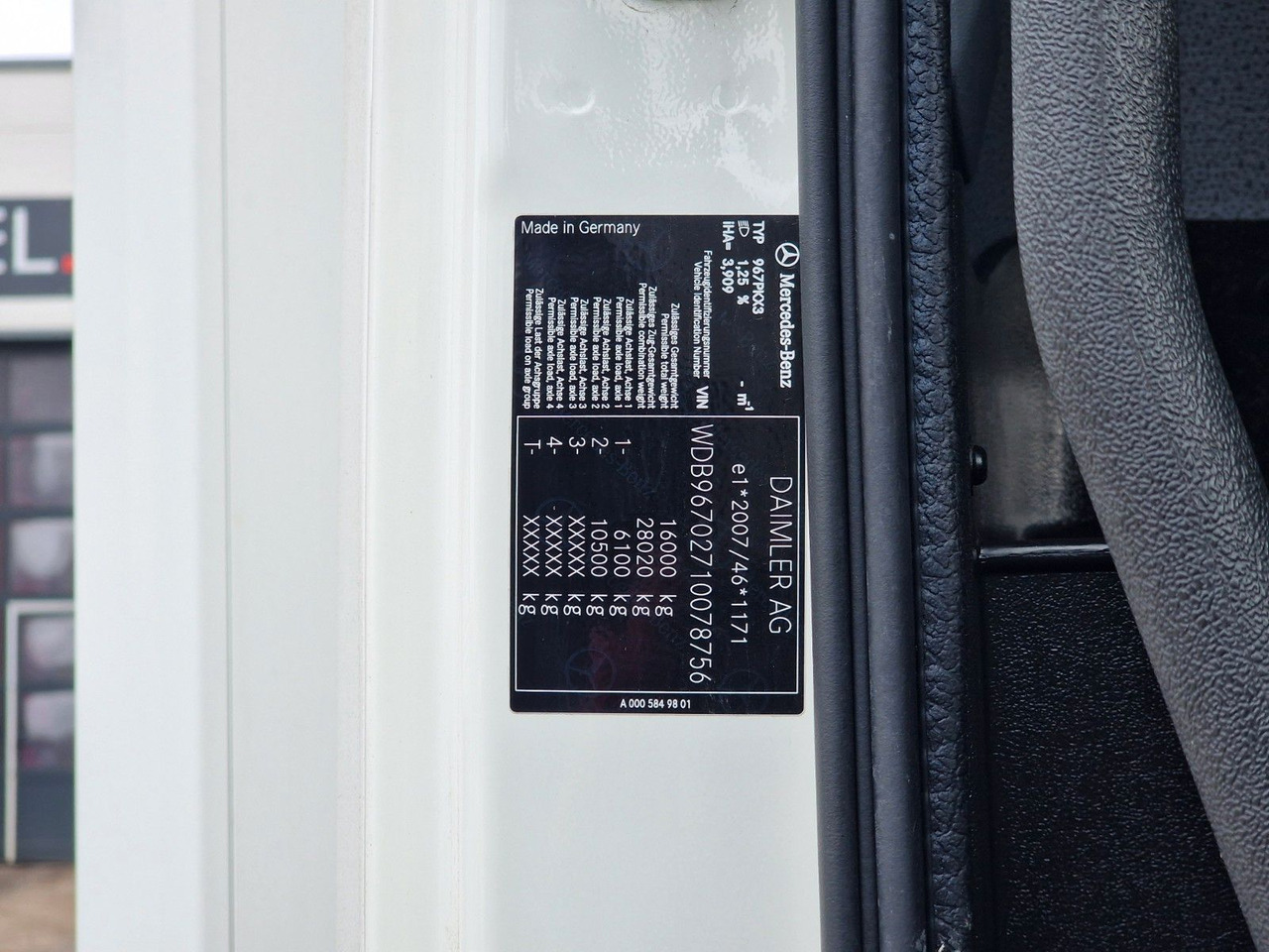 Camion frigorifique Mercedes-Benz Atego 1530 / Ladebordwand / Frigoblock FK25L: photos 15