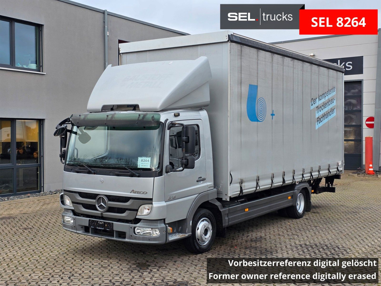 Mercedes-Benz Atego 818 / Ladebordwand - Utilitaire rideaux coulissants (PLSC): photos 1 Mercedes-Benz Atego 818 / Ladebordwand - Utilitaire rideaux coulissants (PLSC): photos 1