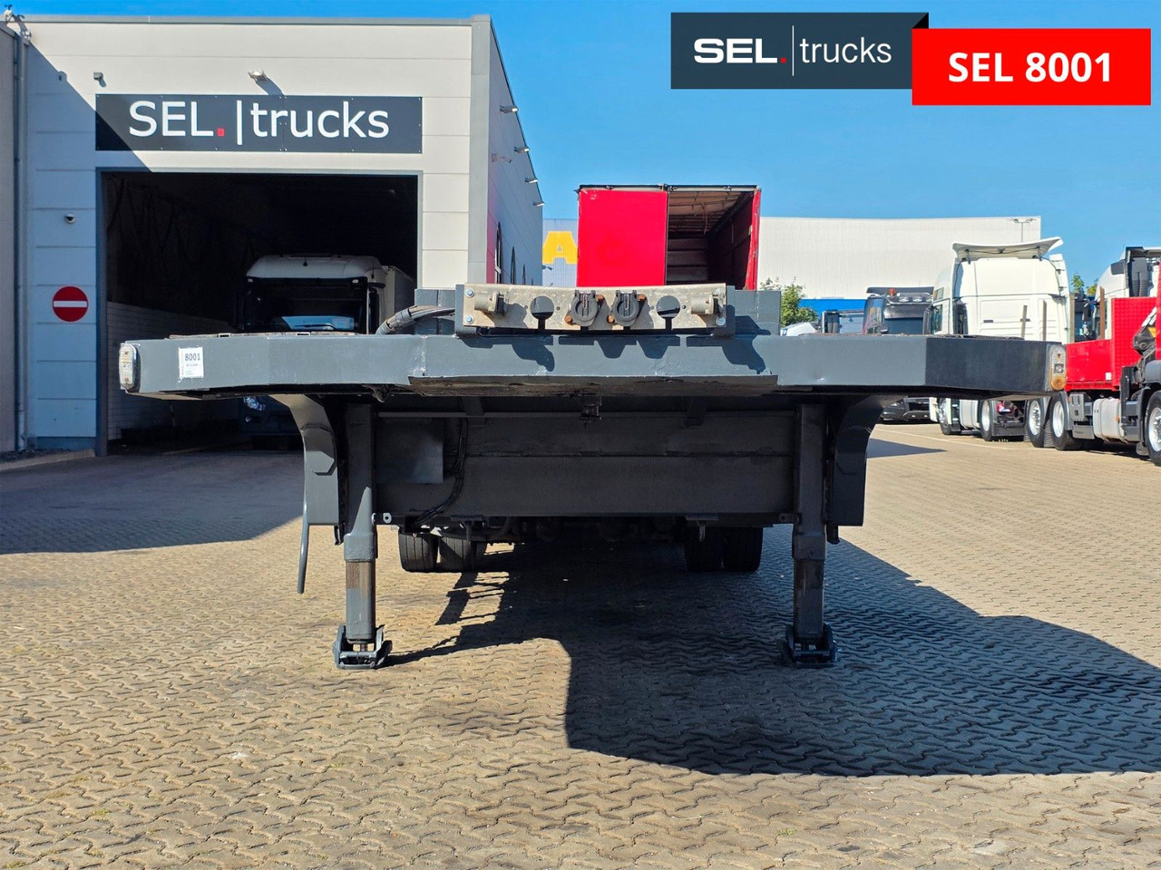 Meusburger MTS-3 / Teleskop / 13.085 - 17.385 mm /Lenkachse - Semi-remorque plateau: photos 3 Meusburger MTS-3 / Teleskop / 13.085 - 17.385 mm /Lenkachse - Semi-remorque plateau: photos 3