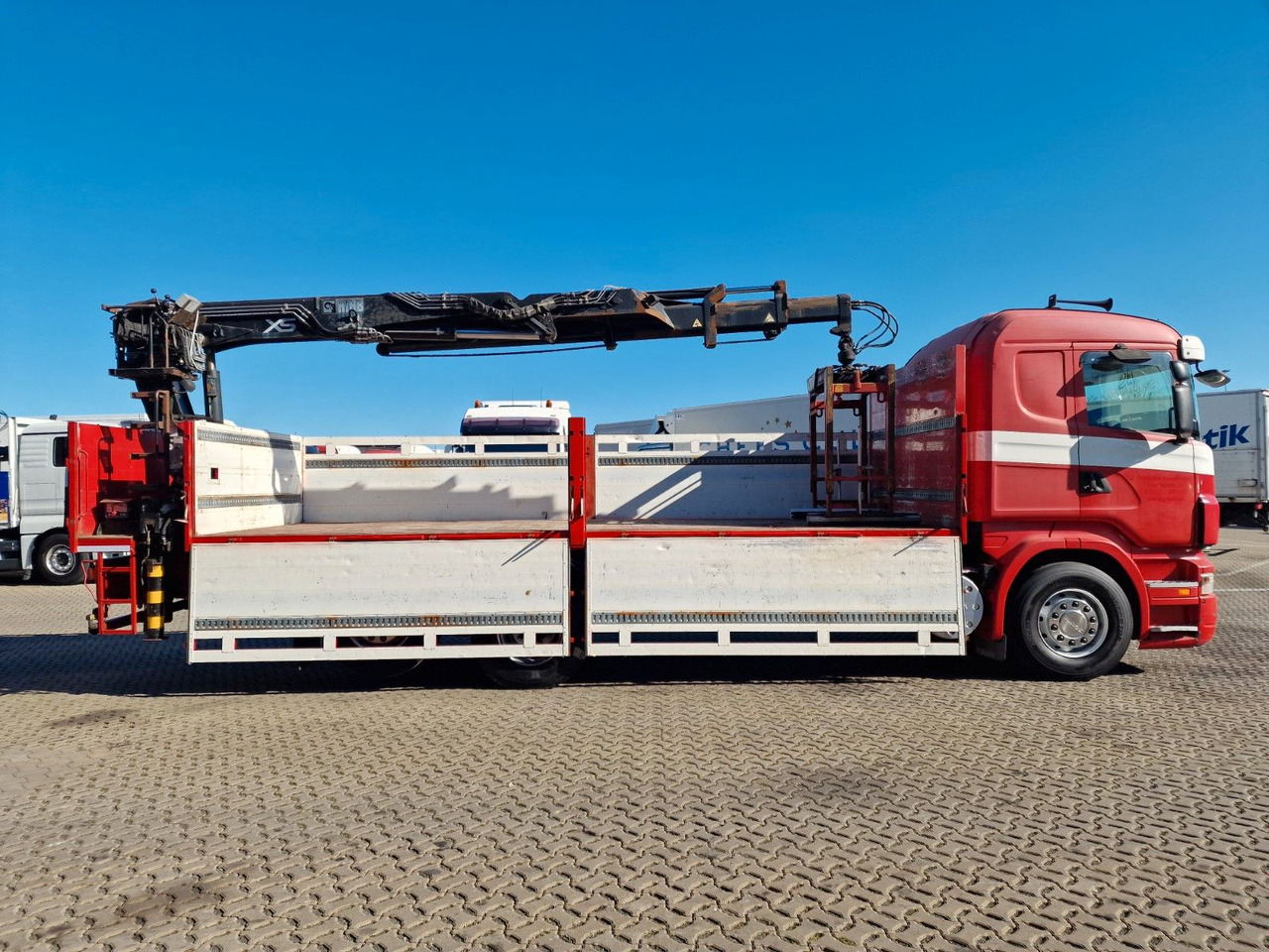 Camion grue Scania R 340 LB6X2*4MNA /Retarder /HIAB 166K /Lenkachse: photos 9