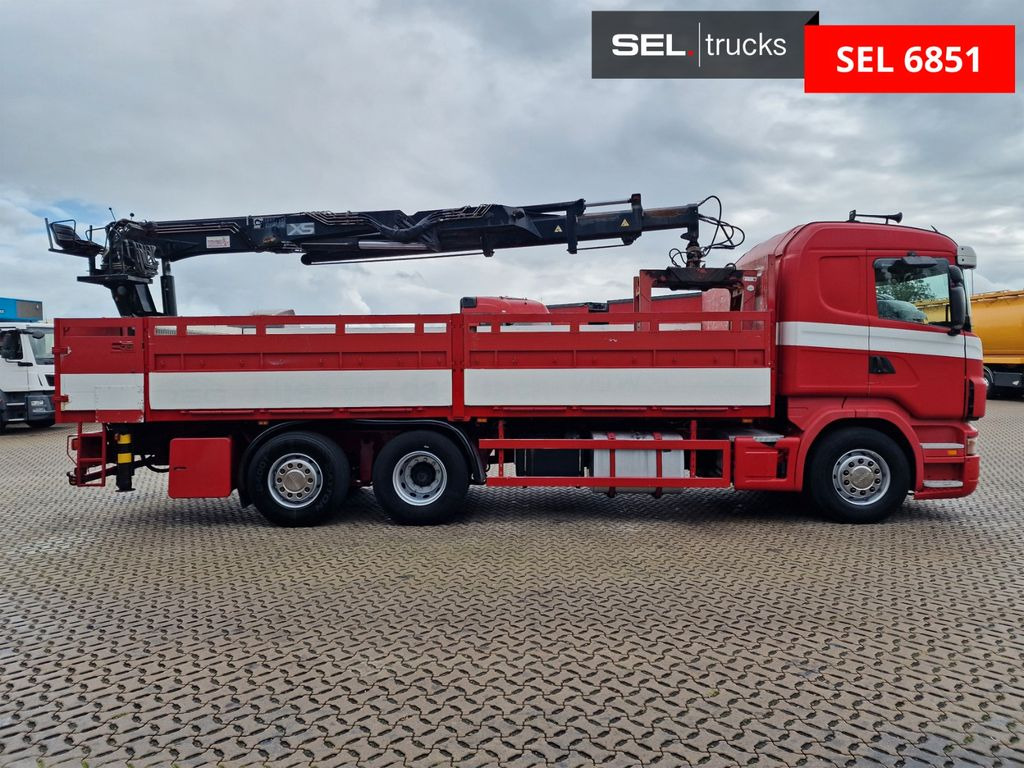 Scania R 380 LB6X2*4MNA / Retarder / HIAB / Lenkachse - Camion grue, Camion plateau: photos 4 Scania R 380 LB6X2*4MNA / Retarder / HIAB / Lenkachse - Camion grue, Camion plateau: photos 4