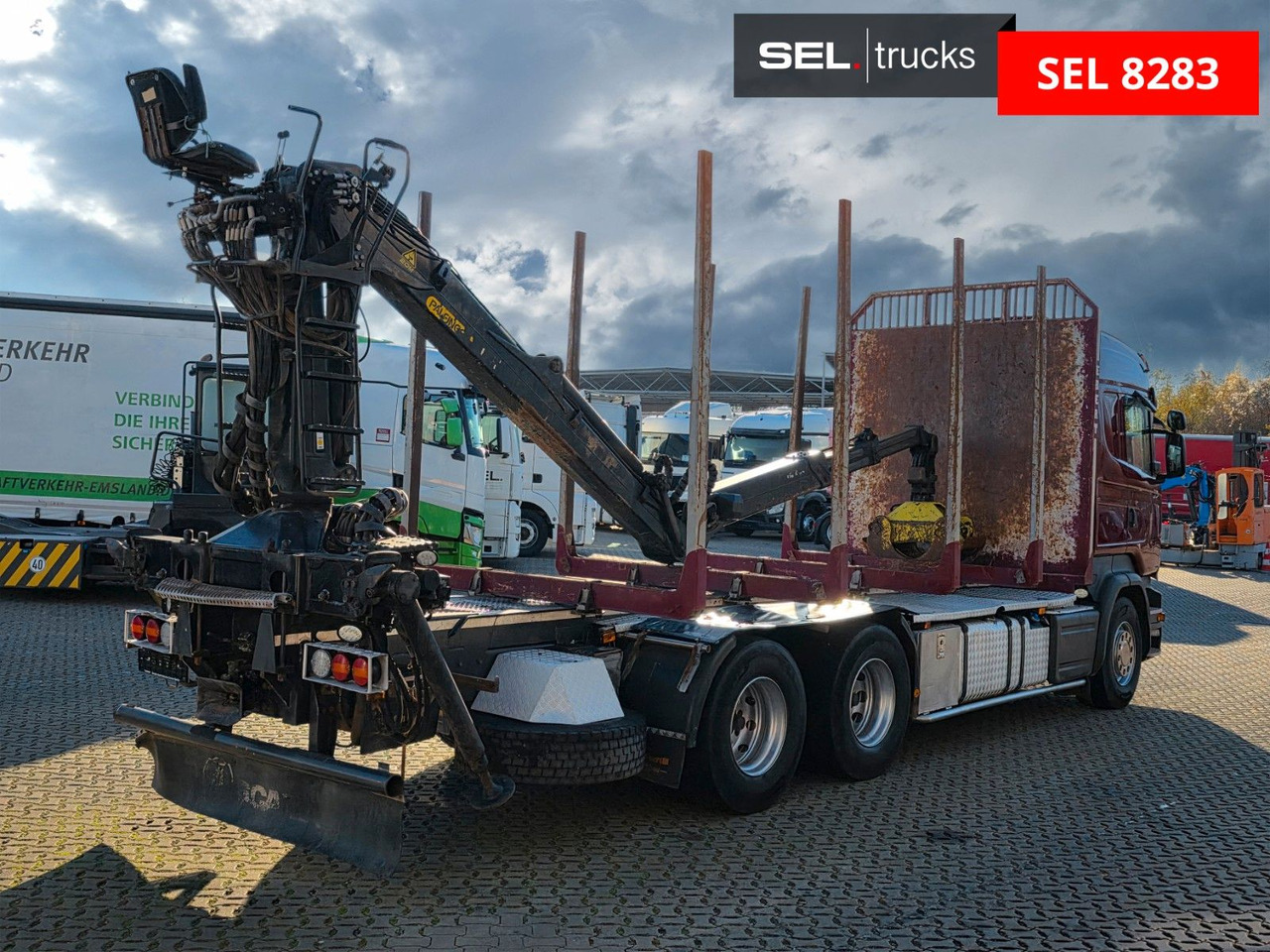 Scania R 580 LB6X4HNB / Retarder / Palfinger / V8 - Camion grumier, Camion grue: photos 5 Scania R 580 LB6X4HNB / Retarder / Palfinger / V8 - Camion grumier, Camion grue: photos 5