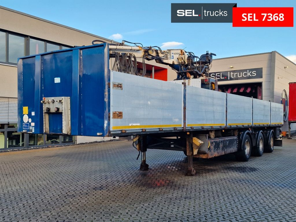 Schröder S11/24-P2-13,55 / Kran / Lenkachse Schröder S11/24-P2-13,55 / Kran / Lenkachse - Semi-remorque plateau: photos 2 Schröder S11/24-P2-13,55 / Kran / Lenkachse Schröder S11/24-P2-13,55 / Kran / Lenkachse - Semi-remorque plateau: photos 2