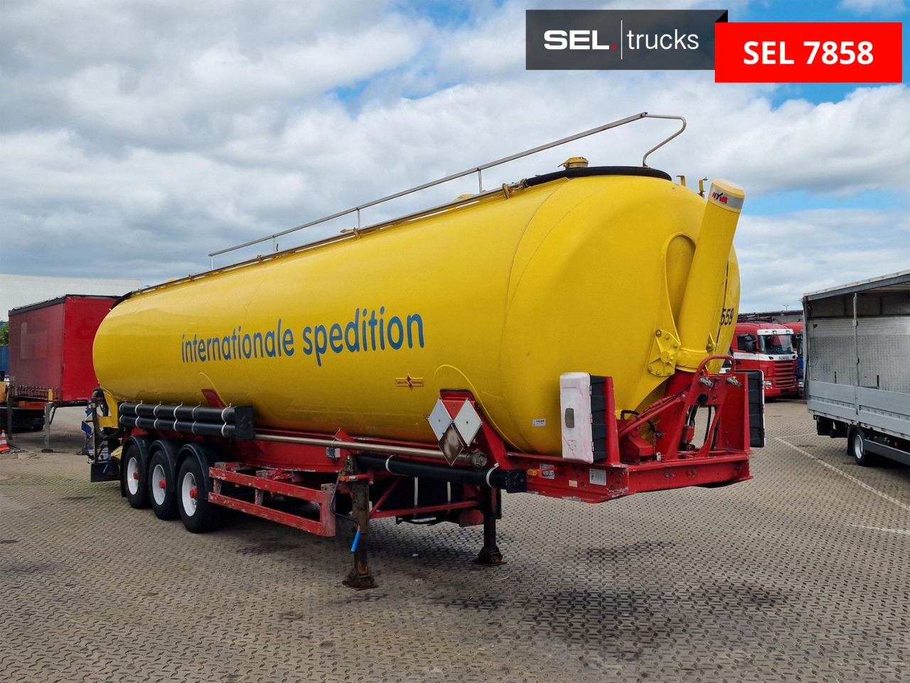 Spitzer K 2766 CAL GGVS / Kippsilo / 66m3 / ADR AT - Citerne pulvérulente: photos 3 Spitzer K 2766 CAL GGVS / Kippsilo / 66m3 / ADR AT - Citerne pulvérulente: photos 3