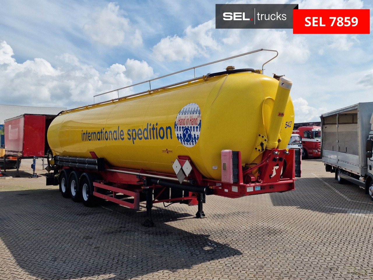 Spitzer SK 2766 CAL GGVS / Kippsilo / 66m3 / ADR AT - Citerne pulvérulente: photos 3 Spitzer SK 2766 CAL GGVS / Kippsilo / 66m3 / ADR AT - Citerne pulvérulente: photos 3