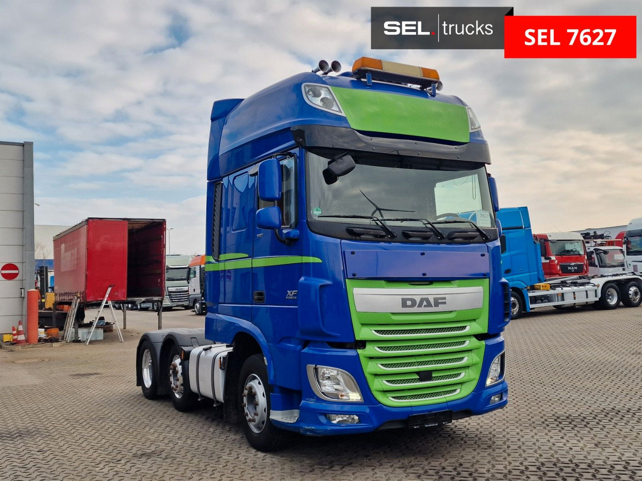 DAF XF 510 FTG / ZF Intarder / Lenkachse / Liftachse - Tracteur routier: photos 3 DAF XF 510 FTG / ZF Intarder / Lenkachse / Liftachse - Tracteur routier: photos 3