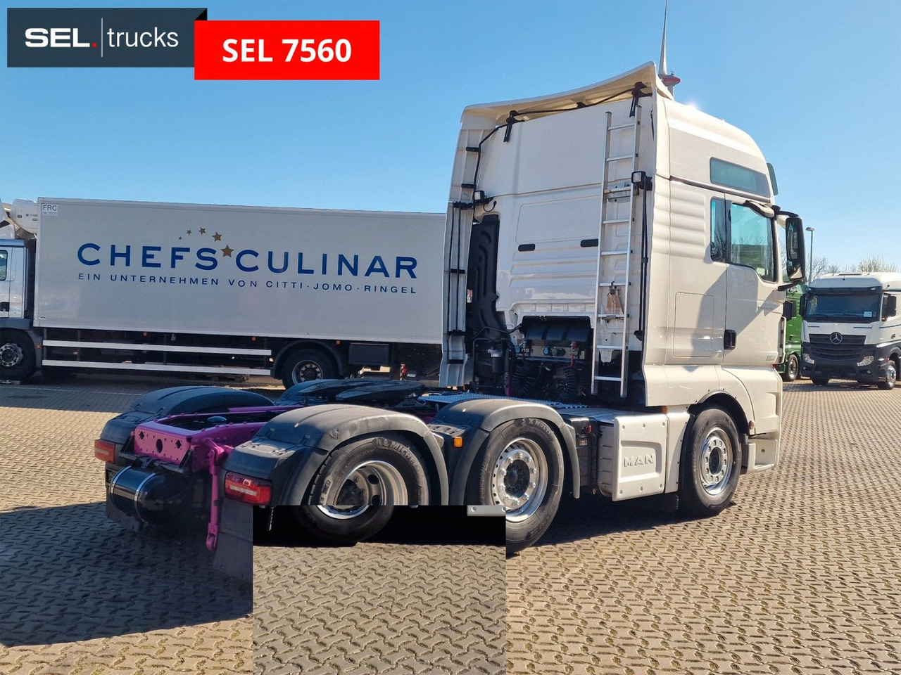 MAN TGX 26.580 6x2/4 BLS / Intarder Lenkachse - Tracteur routier: photos 5 MAN TGX 26.580 6x2/4 BLS / Intarder Lenkachse - Tracteur routier: photos 5