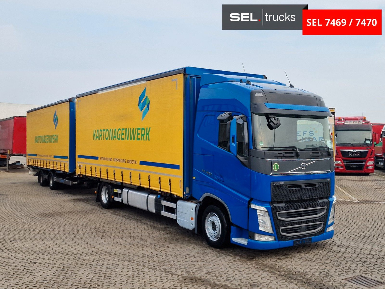 Volvo FH 460 / Hubdach / Jumbo / Komplett - Camion à rideaux coulissants: photos 3 Volvo FH 460 / Hubdach / Jumbo / Komplett - Camion à rideaux coulissants: photos 3
