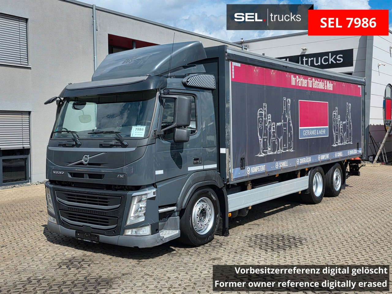 Volvo FM 410 / Ladebordwand / Lenkachse / Liftachse - Camion à rideaux coulissants: photos 1 Volvo FM 410 / Ladebordwand / Lenkachse / Liftachse - Camion à rideaux coulissants: photos 1