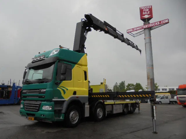 DAF FAD 85-460 8X4 - Camion plateau, Camion grue: photos 1 DAF FAD 85-460 8X4 - Camion plateau, Camion grue: photos 1