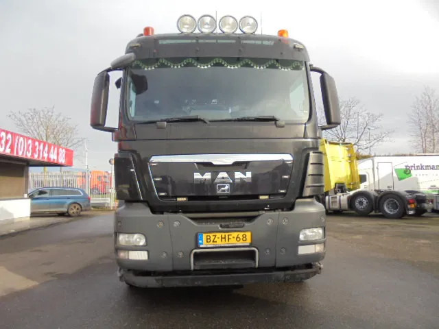 Camion benne, Camion grue MAN TGS 35.440 8X4 TRIPLE NL TRUCK: photos 9