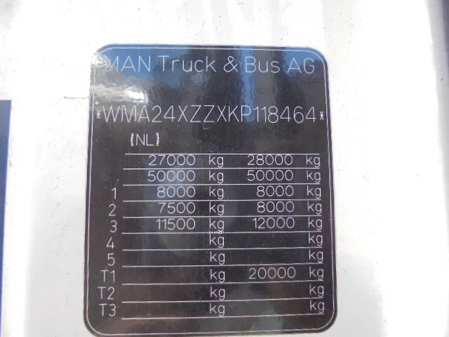 Tracteur routier MAN TGX 26.500 XXL NL TRUCK SMART TACHO 16X IN STOCK: photos 20