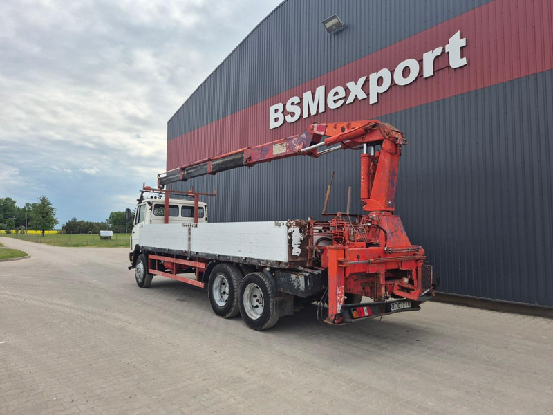 Mercedes-Benz 1320 + HMF 6.5 ton crane - Camion plateau, Camion grue: photos 4 Mercedes-Benz 1320 + HMF 6.5 ton crane - Camion plateau, Camion grue: photos 4