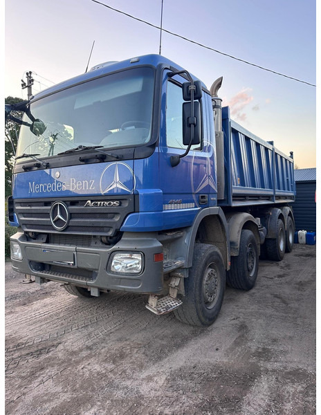 Mercedes-Benz Actros 4146, 8x6 - Camion benne: photos 1 Mercedes-Benz Actros 4146, 8x6 - Camion benne: photos 1