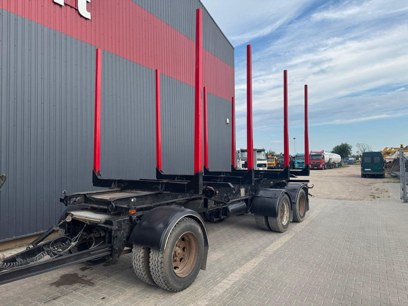 Camion grumier, Camion grue pour transport de bois Scania R 730 + NARKO trailer: photos 17