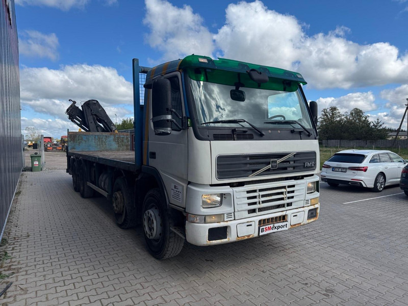 Volvo FM 12.380 + HIAB 166 DS - 4 DUO - Camion plateau, Camion grue: photos 2 Volvo FM 12.380 + HIAB 166 DS - 4 DUO - Camion plateau, Camion grue: photos 2