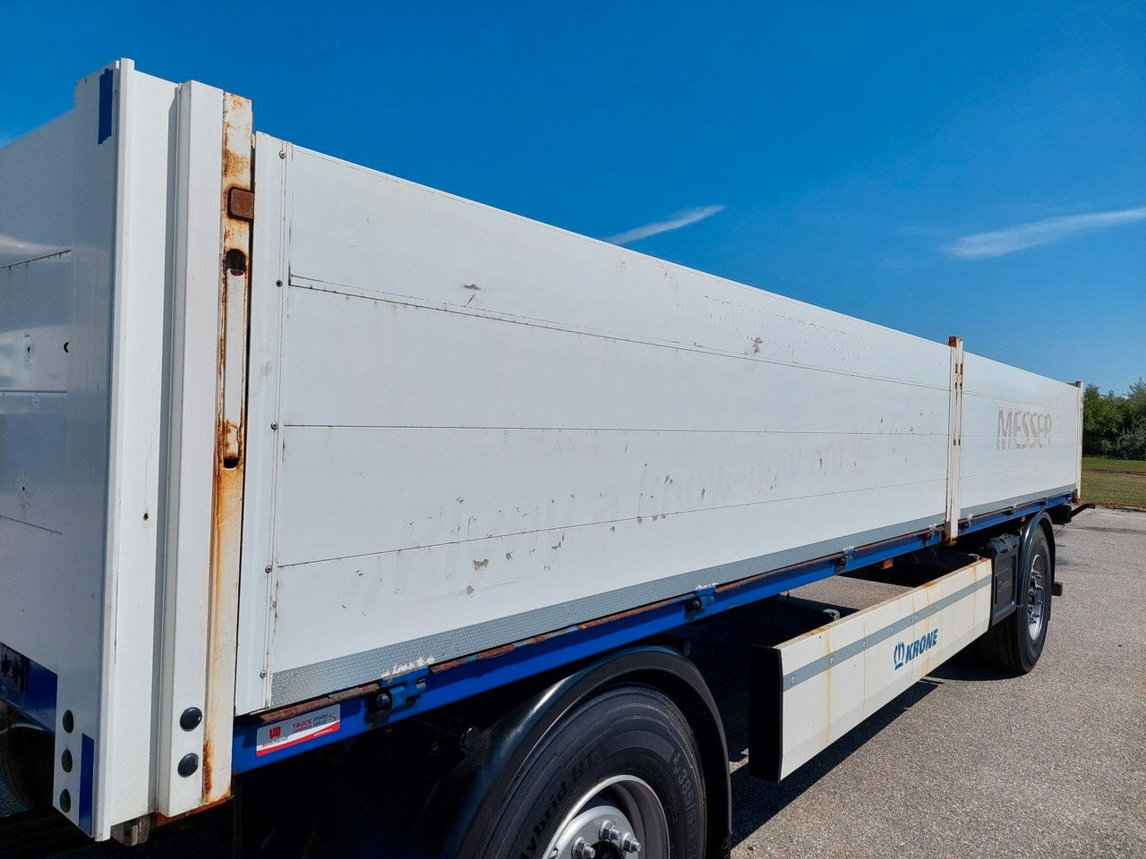 Krone AZW 18 Baustoffanhänger - Remorque plateau: photos 5 Krone AZW 18 Baustoffanhänger - Remorque plateau: photos 5
