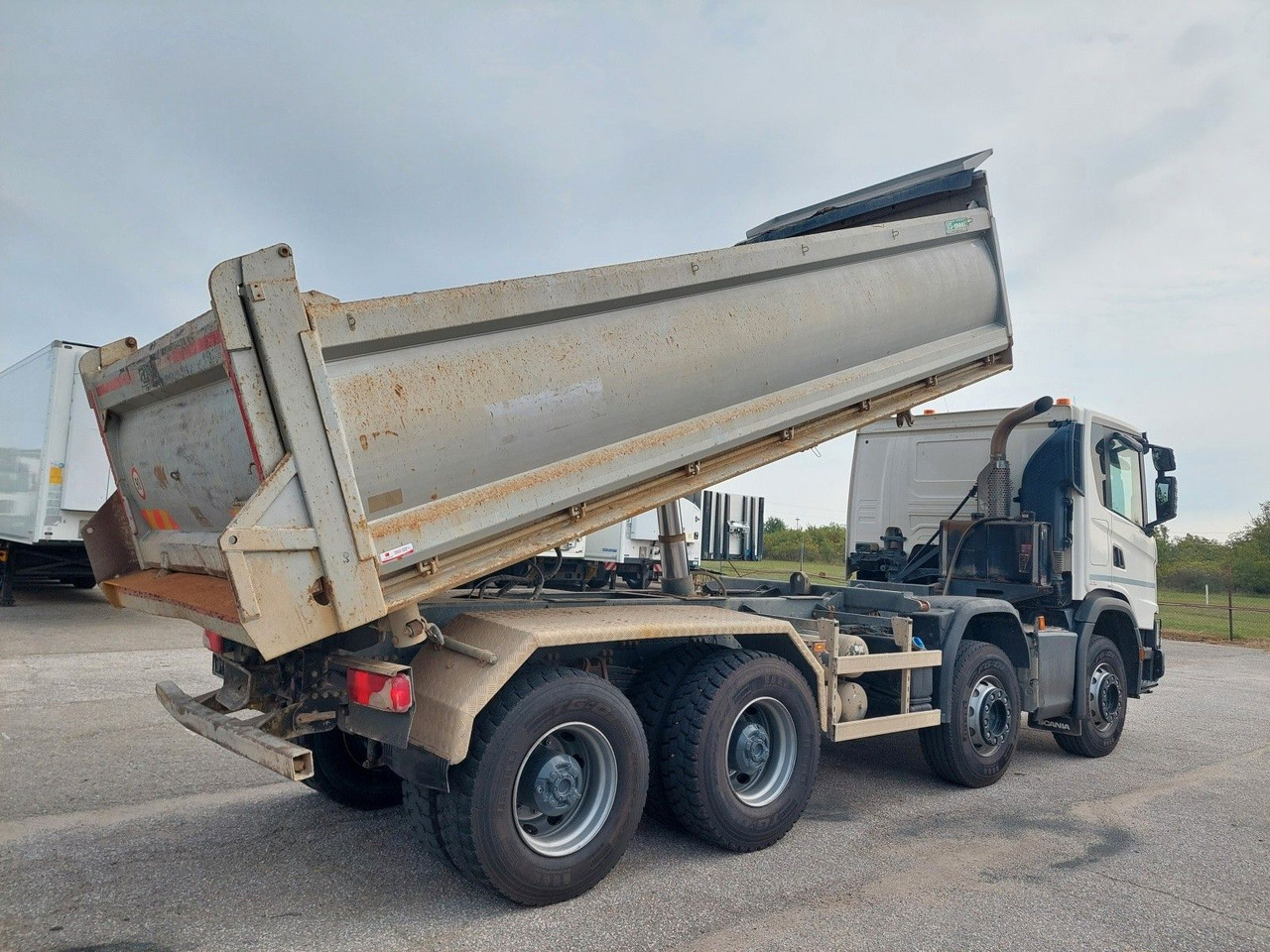 Scania G 450 B8X4HZ 8x4 Bordmatik - Camion benne: photos 4 Scania G 450 B8X4HZ 8x4 Bordmatik - Camion benne: photos 4