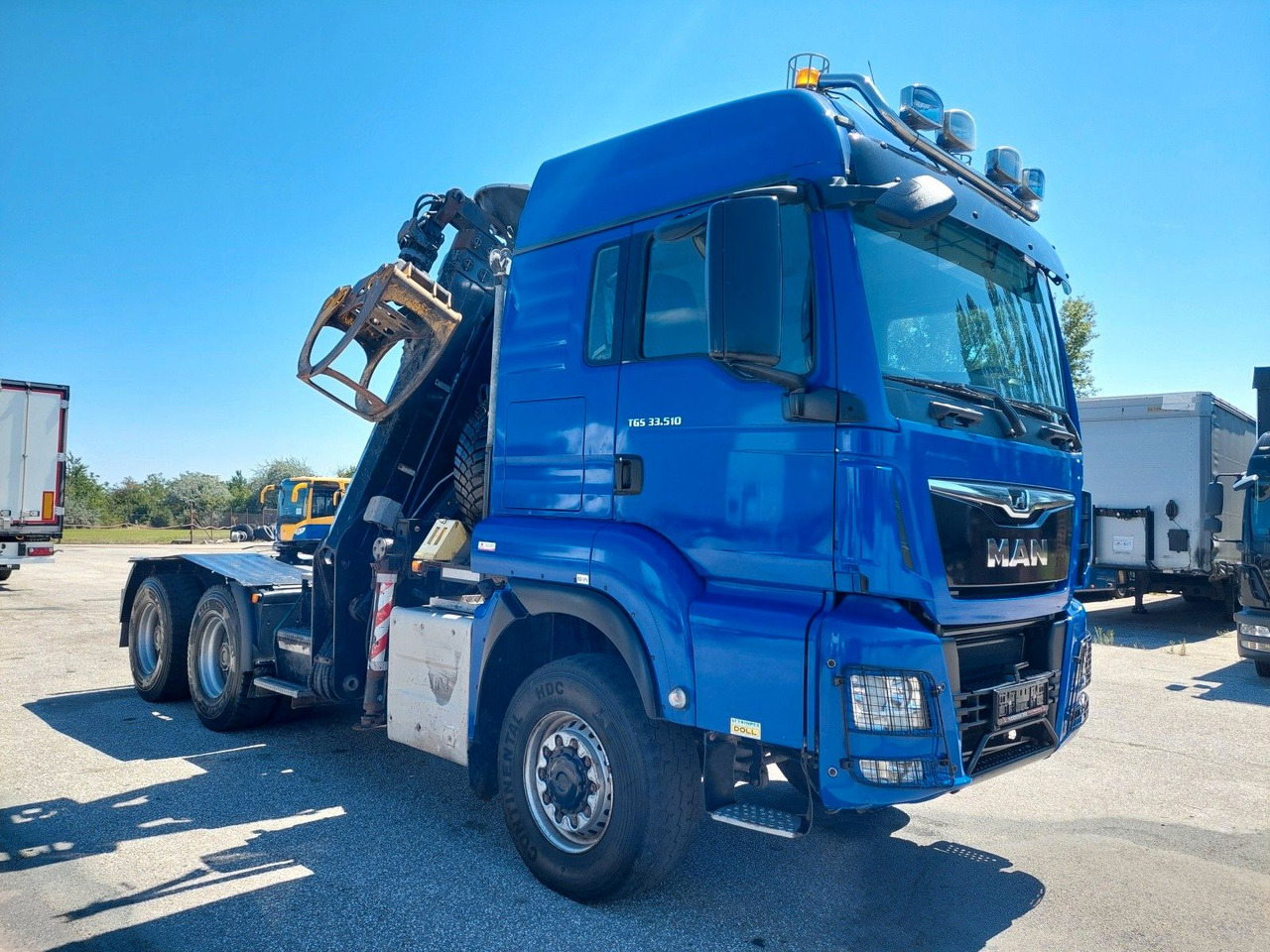 MAN TG3 33.510 6X6 BL KRAN LANGHOLZ Kesla 2117ZT94 - Tracteur routier: photos 2 MAN TG3 33.510 6X6 BL KRAN LANGHOLZ Kesla 2117ZT94 - Tracteur routier: photos 2