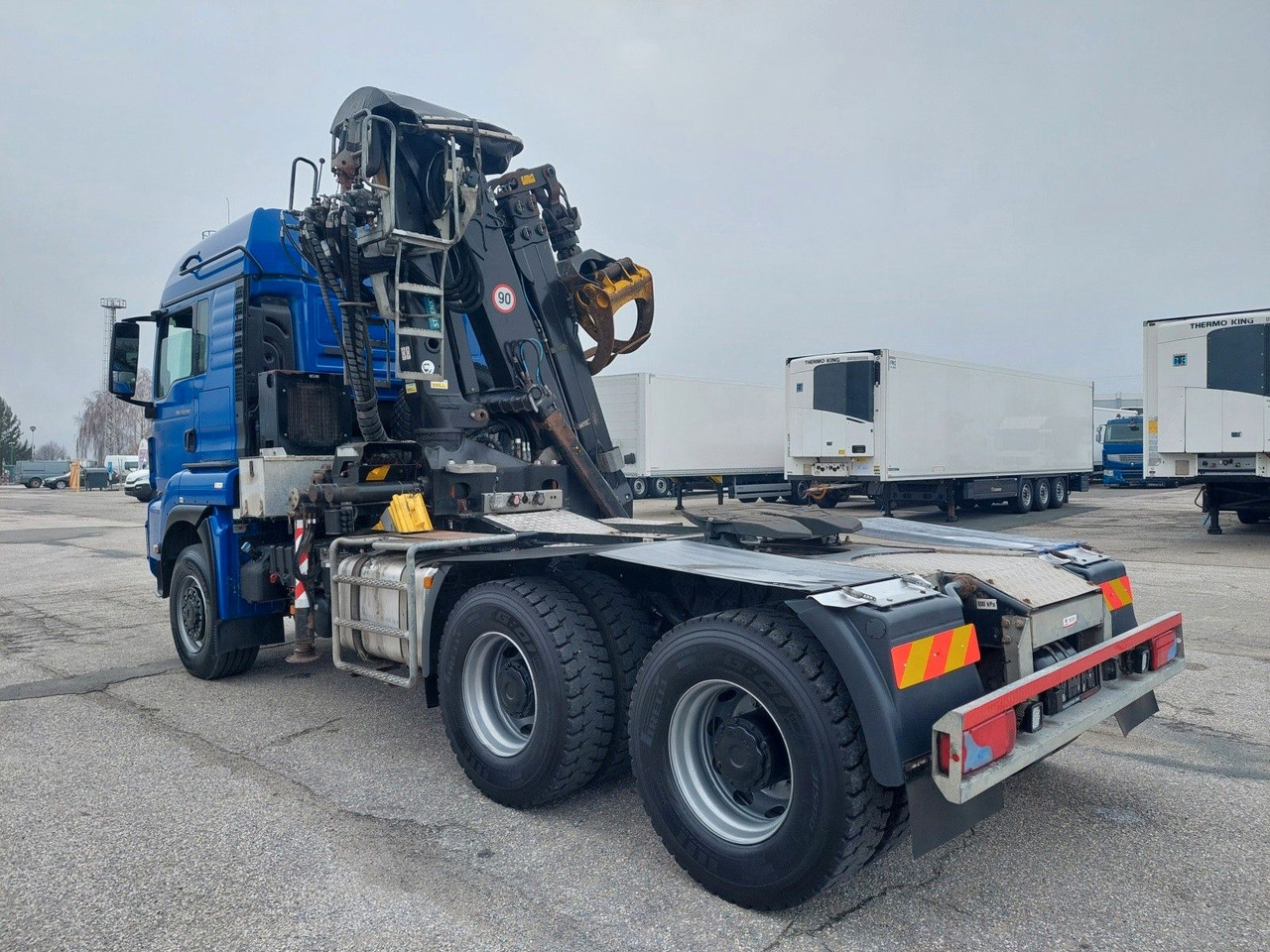 MAN TG3 33.510 6X6 BL KRAN LANGHOLZ Kesla 2117ZT94 - Tracteur routier: photos 3 MAN TG3 33.510 6X6 BL KRAN LANGHOLZ Kesla 2117ZT94 - Tracteur routier: photos 3