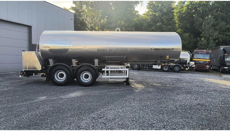 MAISONNEUVE 25000L INSULATED INOX TANK - 1 COMP - Semi-remorque citerne: photos 3 MAISONNEUVE 25000L INSULATED INOX TANK - 1 COMP - Semi-remorque citerne: photos 3