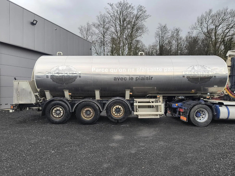 MAISONNEUVE 29000L INSULATED INOX TANK - PUMP - SAMPLE - Semi-remorque citerne: photos 5 MAISONNEUVE 29000L INSULATED INOX TANK - PUMP - SAMPLE - Semi-remorque citerne: photos 5