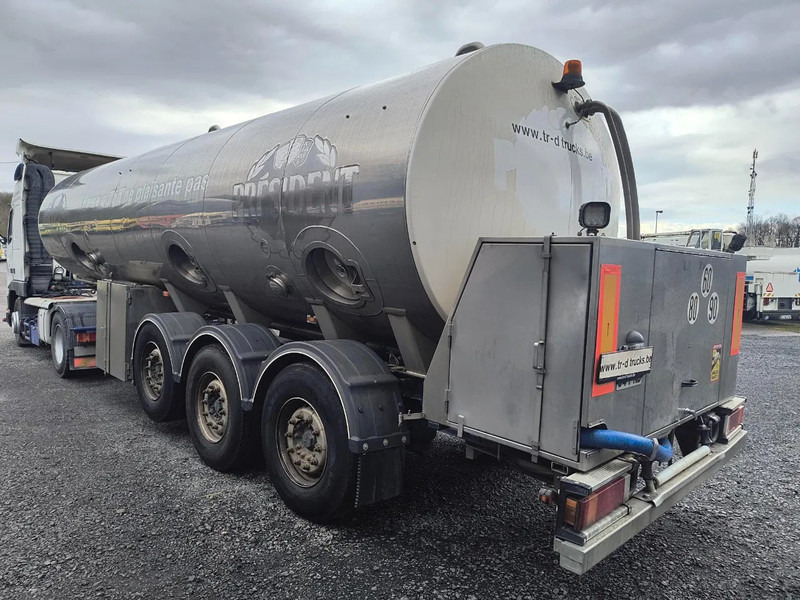MAISONNEUVE 29000L INSULATED INOX TANK - PUMP - SAMPLE - Semi-remorque citerne: photos 3 MAISONNEUVE 29000L INSULATED INOX TANK - PUMP - SAMPLE - Semi-remorque citerne: photos 3