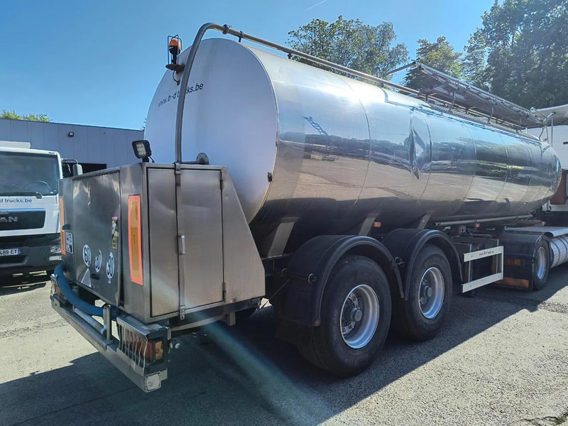MAISONNEUVE INSULATED INOX TANK 25000 L - 1 COMP - PUMP - Semi-remorque citerne: photos 4 MAISONNEUVE INSULATED INOX TANK 25000 L - 1 COMP - PUMP - Semi-remorque citerne: photos 4