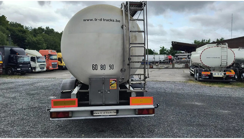 Semi-remorque citerne pour transport de lait Magyar INSULATED INOX TANK 30500L - 4 COMPARTIMENTS: photos 6