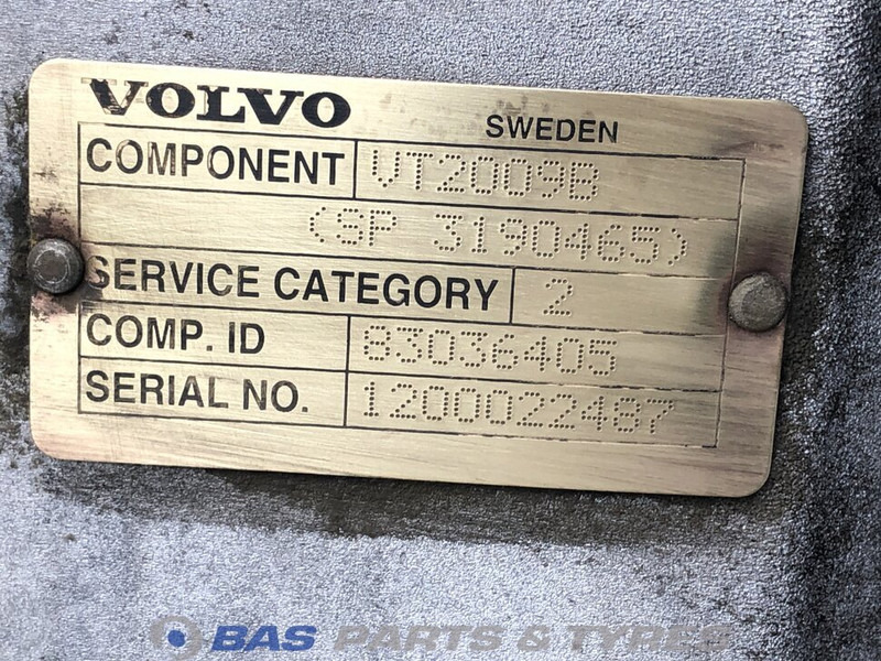 Volvo FM3 VT2009B Versnellingsbak 1068910 - Boîte de vitesse pour Camion: photos 5 Volvo FM3 VT2009B Versnellingsbak 1068910 - Boîte de vitesse pour Camion: photos 5