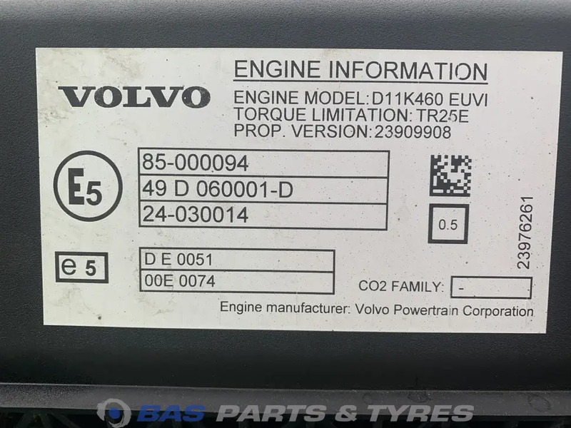 Volvo FM5 Motor Volvo D11K 460 K5 22611917 - Moteur pour Camion: photos 5 Volvo FM5 Motor Volvo D11K 460 K5 22611917 - Moteur pour Camion: photos 5