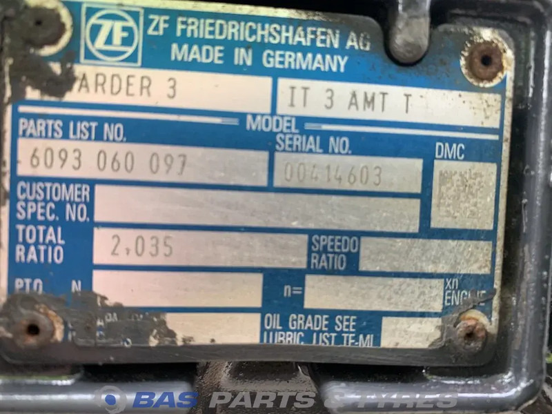 Boîte de vitesse pour Camion ZF XF106 DAF 12TX2211 TD TraXon Versnellingsbak 2134274: photos 6