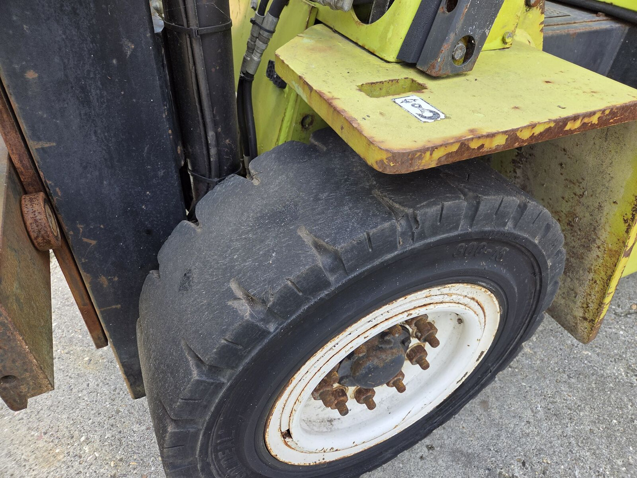 Chariot élévateur diesel Clark GPX 50S diesel heftruck: photos 7 Chariot élévateur diesel Clark GPX 50S diesel heftruck: photos 7