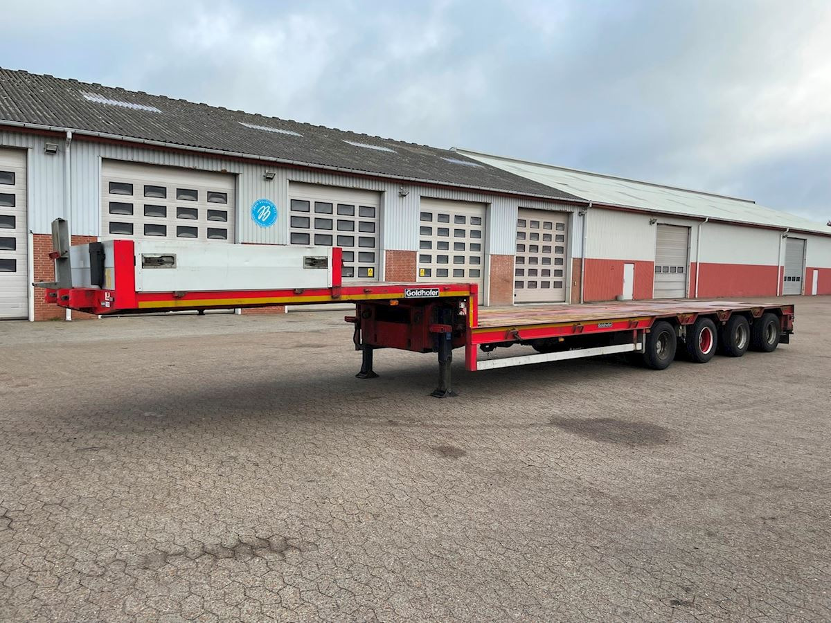 Goldhofer STN-L 4 - Semi-remorque plateau: photos 1 Goldhofer STN-L 4 - Semi-remorque plateau: photos 1