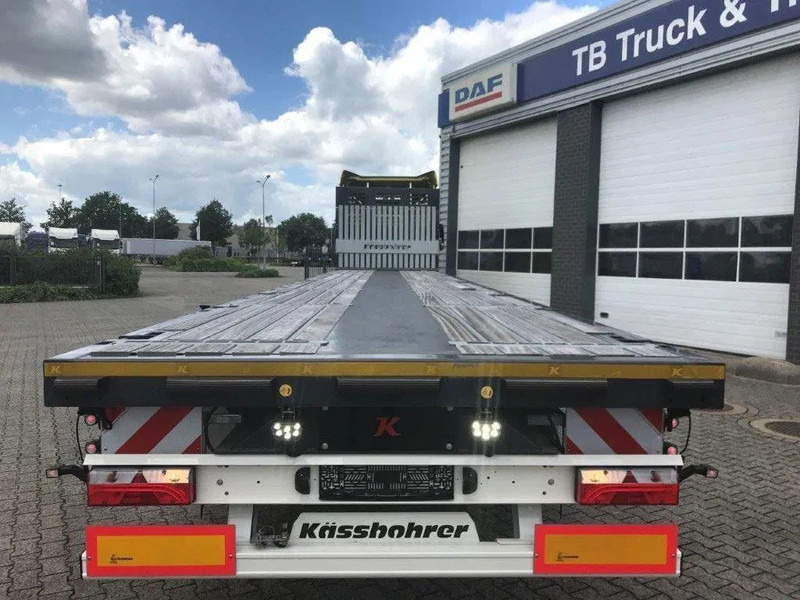 Kässbohrer SPS H 3 / ON - 18 / 27 Heavy Duty vlakke oplegger - Semi-remorque plateau: photos 2 Kässbohrer SPS H 3 / ON - 18 / 27 Heavy Duty vlakke oplegger - Semi-remorque plateau: photos 2