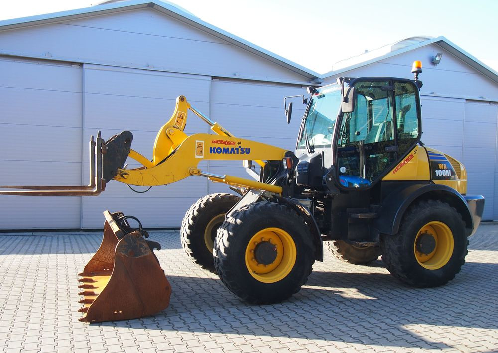 Ładowarka Komatsu WA100M 2007 Ładowarka Komatsu - Chargeuse sur pneus: photos 5 Ładowarka Komatsu WA100M 2007 Ładowarka Komatsu - Chargeuse sur pneus: photos 5