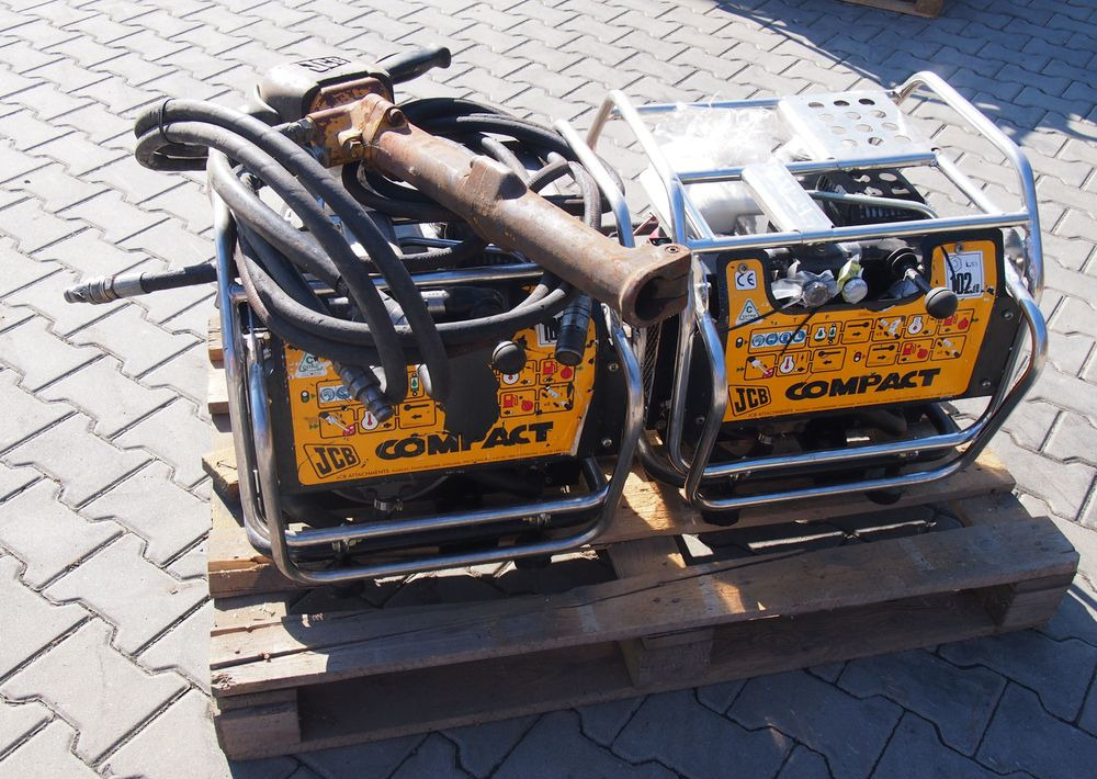 Młot hydraulczny wyburzeniowy JCB COMPACT 2010 Agregat hydrauliczny do młota wyburzeniowego JCB - Matériel de chantier: photos 1 Młot hydraulczny wyburzeniowy JCB COMPACT 2010 Agregat hydrauliczny do młota wyburzeniowego JCB - Matériel de chantier: photos 1
