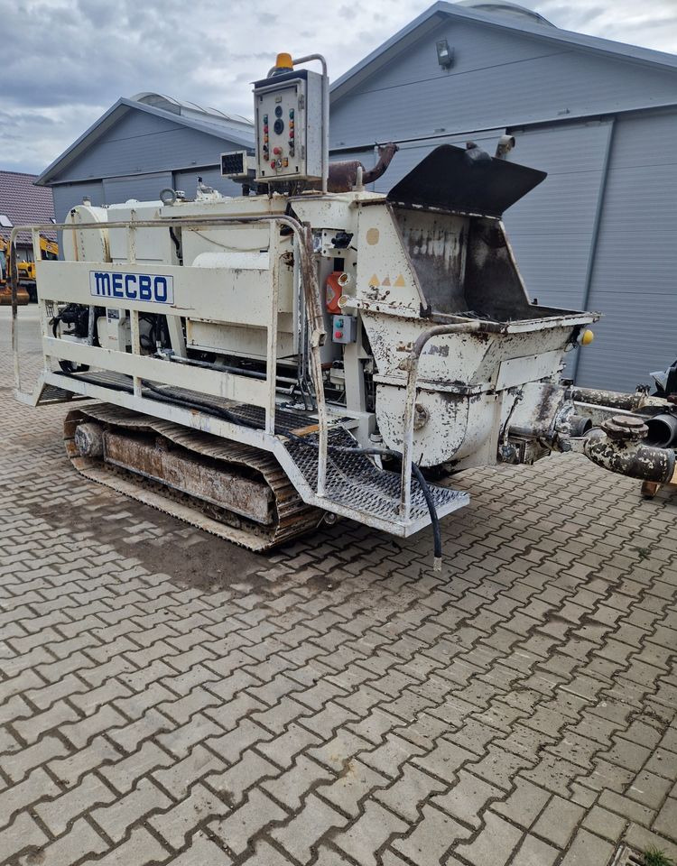 Pompa do betonu Mecbo CAR TCACK P6.80 APV/DI 90bar 2007 Pompa do betonu MECBO P6.80 na gąsienicach - Pompe à béton stationnaire: photos 1 Pompa do betonu Mecbo CAR TCACK P6.80 APV/DI 90bar 2007 Pompa do betonu MECBO P6.80 na gąsienicach - Pompe à béton stationnaire: photos 1