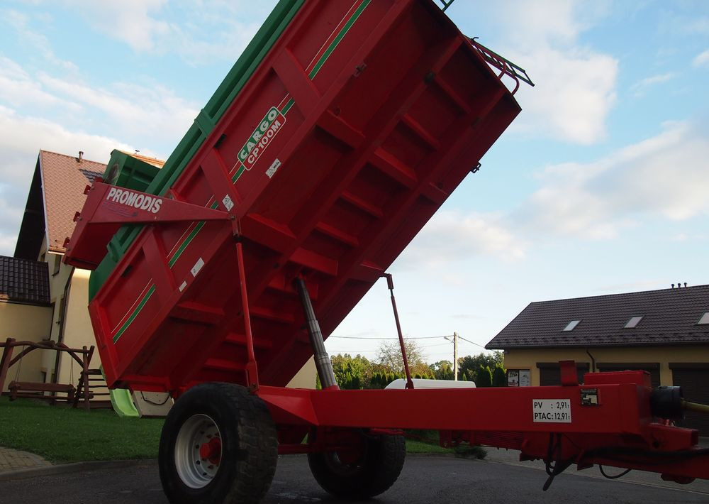 Przyczepa Cargo CP100M 2000 Przyczepa rolnicze wywrotka CARGO - Benne agricole: photos 4 Przyczepa Cargo CP100M 2000 Przyczepa rolnicze wywrotka CARGO - Benne agricole: photos 4