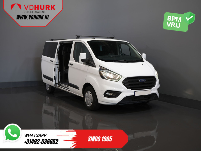 Fourgonnette, Utilitaire double cabine Ford Transit Custom 2.0 TDCI L2 Trend DC Dubbel Cabine BPM VRIJ! Stoelverw./ Carplay/ 2.7t Trekverm./ Navi/ PDC/ Cruise: photos 9