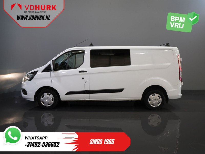 Fourgonnette, Utilitaire double cabine Ford Transit Custom 2.0 TDCI L2 Trend DC Dubbel Cabine BPM VRIJ! Stoelverw./ Carplay/ 2.7t Trekverm./ Navi/ PDC/ Cruise: photos 10