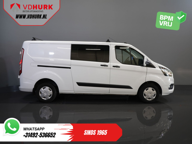 Fourgonnette, Utilitaire double cabine Ford Transit Custom 2.0 TDCI L2 Trend DC Dubbel Cabine BPM VRIJ! Stoelverw./ Carplay/ 2.7t Trekverm./ Navi/ PDC/ Cruise: photos 11