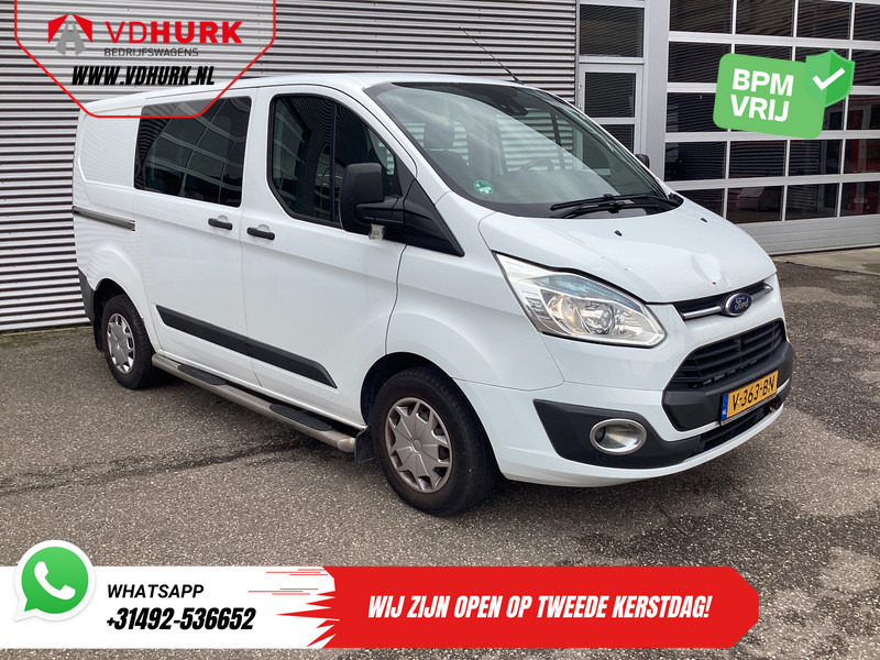 Ford Transit Custom 2.2 TDCI Trend Dubbel Cabine EXPORT Cruise/ Camera/ PDC/ Sidebars/ Airco - Fourgonnette, Utilitaire double cabine: photos 1 Ford Transit Custom 2.2 TDCI Trend Dubbel Cabine EXPORT Cruise/ Camera/ PDC/ Sidebars/ Airco - Fourgonnette, Utilitaire double cabine: photos 1
