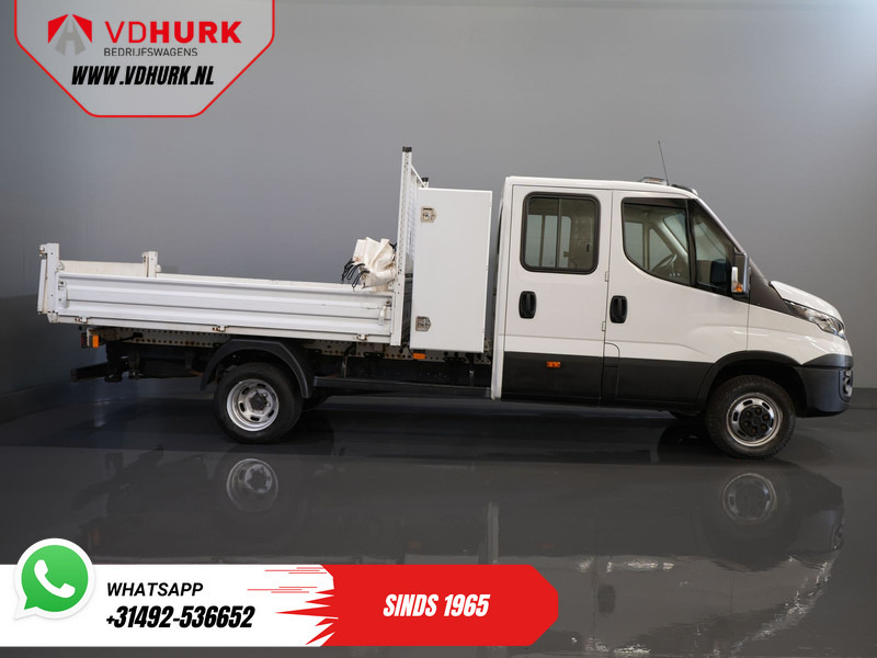 Utilitaire benne, Utilitaire double cabine Iveco Daily 35C14D 2.3 140 pk Aut. ZF DC Dubbel Cabine 6Pers./ Kipper/ Pick Up/ Open Laadbak/ Kieper/ 3.5t Trekverm./ Dubbel Lucht/ Gev.Stoe: photos 11