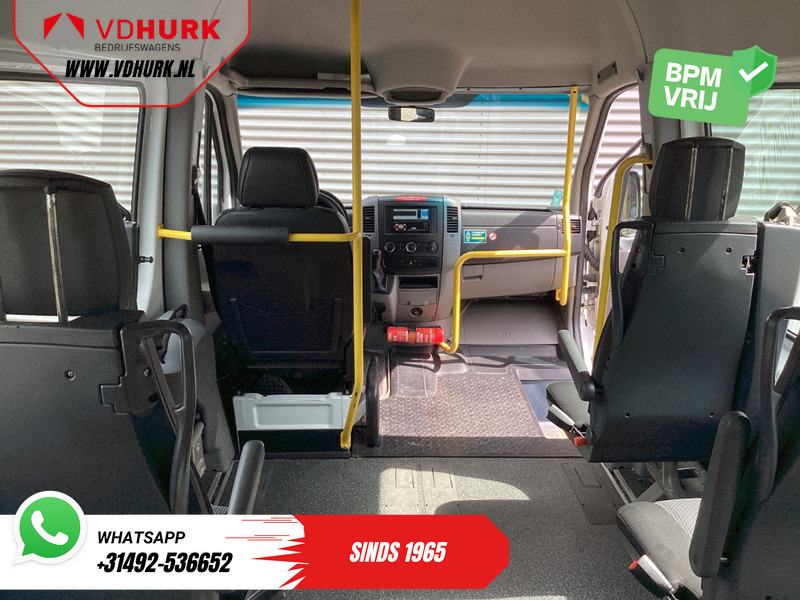 Minibus, Transport de personnes Mercedes-Benz Sprinter 313 2.2 CDI L2H2 €10.769 Incl. BTW BPM VRIJ! EXPORT ONLY Combi/ 9 Persoons/ Kombi/ 9P/ Airco/ Rolstoellift: photos 10