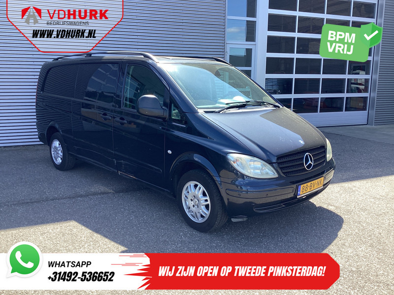 Mercedes-Benz Vito 111 CDI Aut. L3 EXPORT ONLY NL Auto/ APK 01-2026/ Airco/ PDC V+A/ LMV - Fourgonnette: photos 1 Mercedes-Benz Vito 111 CDI Aut. L3 EXPORT ONLY NL Auto/ APK 01-2026/ Airco/ PDC V+A/ LMV - Fourgonnette: photos 1