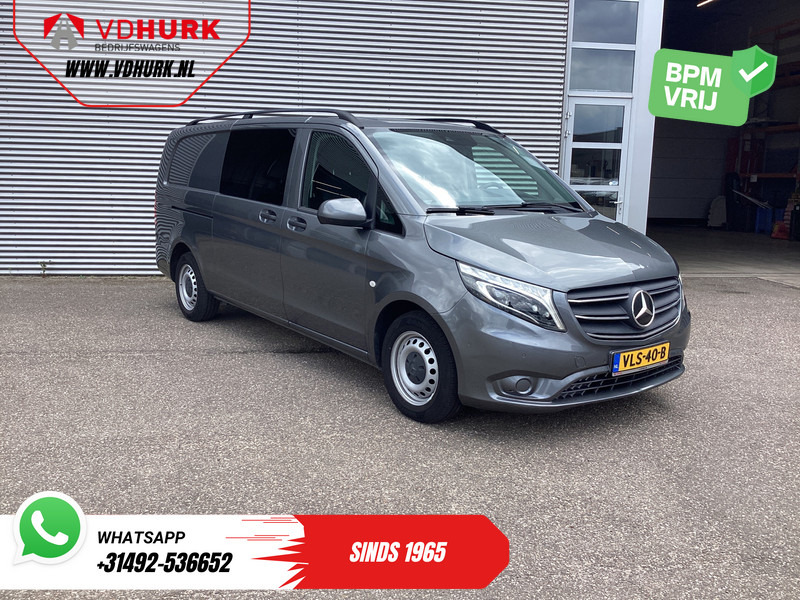 Mercedes-Benz Vito 114 CDI Aut. L3 XL DC Dubbele Cabine BPM VRIJ! LED/ Climate/ Navi/ Carplay/ Camera/ PDC/ Cruise - Fourgonnette, Utilitaire double cabine: photos 1 Mercedes-Benz Vito 114 CDI Aut. L3 XL DC Dubbele Cabine BPM VRIJ! LED/ Climate/ Navi/ Carplay/ Camera/ PDC/ Cruise - Fourgonnette, Utilitaire double cabine: photos 1